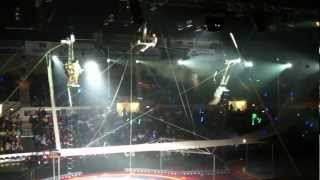 Shrine Circus Trapeze Act [upl. by Urbanna]