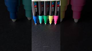 Satisfying Markers 🤔😱 shorts craft art drawing crafts satisfying [upl. by Illac]