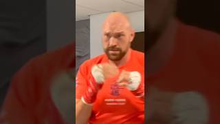 Tyson Fury back in camp for Usyk rematch boxing tysonfury usykfury2 [upl. by Leamaj]