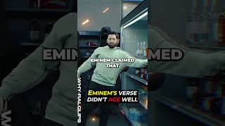 RAP LYRICS THAT AGED TERRIBLY Eminems verse didnt age well 🤯 shorts eminem [upl. by Barbarese]