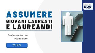 Assumere giovani laureati e laureandi  Paola Suriano [upl. by Meier87]