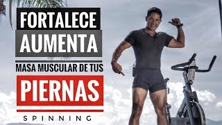 La Mejor Clase de Spinning Para Crecer tus Piernas quotFuerza y Potenciaquot Gratis [upl. by Rockel]