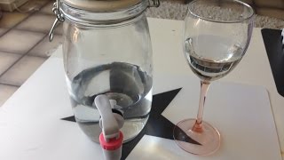 DIY Glas Getränkespender selber machen [upl. by Aloysius877]