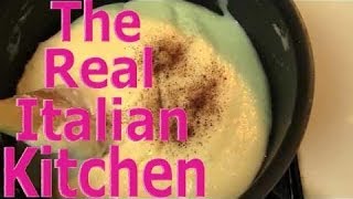 Video Recipe Bechamel sauce white sauce FOR BEGINNERS  Real Italian Kitchen [upl. by Magnuson300]