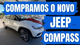 COMPRAMOS O NOVO JEEP COMPASS TD350 LIMITED DIESEL 4X4 2022  PRIMEIRAS IMPRESSÕES [upl. by Reyna]