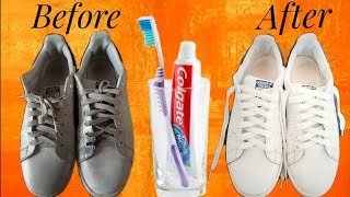 How To Clean Your White Shoes  Colgate  Life Hacks [upl. by Htrow]