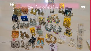 Earring collection earrings collection [upl. by Eanaj]