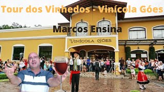 TOUR NA VINICOLA GÓESROTA DO VINHOMarcos Ensina [upl. by Bridges]