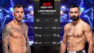 Renato Moicano vs Benoit Saint Denis Full Fight  UFC Fight Night [upl. by Oscar]