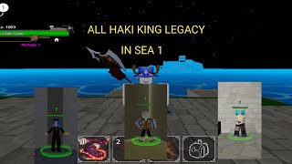 ALL HAKI KING LEGACY [upl. by Maxentia]