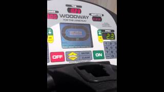 WoodWay ELG treadmill LOST OF SIGNAL [upl. by Suisyola]