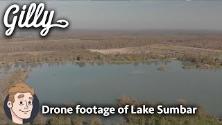 Fishing  Lake Sumbar Drone Footage [upl. by Uzzial]