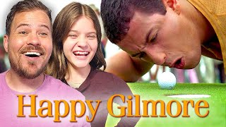 Showing my 12YearOld HAPPY GILMORE first time watching reaction [upl. by Chastain]