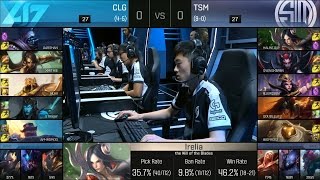 CLG vs TSM Game 1 Highlights  COUNTER LOGIC GAMING vs TEAM SOLOMID NA LCS Week 5 Summer 2016 [upl. by Virginie993]