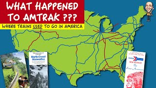 Former Amtrak train routes The destinations America lost [upl. by Sutton]