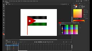 شرح العلم المتحرك  Adobe Animate 2024 [upl. by Ginsburg567]