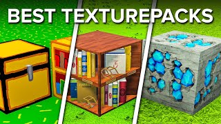 10 MUST TRY Texturepacks For Minecraft [upl. by Aramit770]