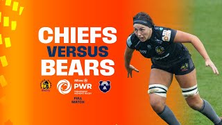 Exeter Chiefs v Bristol Bears Full Match  Allianz Premiership Womens Rugby 2324 [upl. by Joletta70]