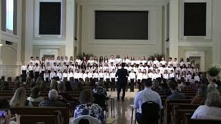 PCA Honor Choir  The Swallow ACSI 2023 [upl. by Elyr102]