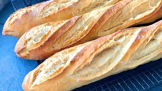 Baguettes irresistibles Receta fácil para hacer en casa [upl. by Aniloj]