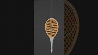 3D Modeling a Racket [upl. by Acinoed141]