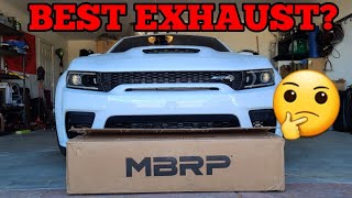 MBRP Race profile exhaust install on Redeye amp initial thoughts charger mbrp exhaust install [upl. by Bal792]