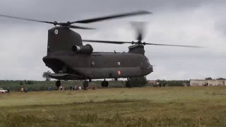 Despegue helicoptero ejercito Boeing CH47 Chinook en Arrayanes Linares [upl. by Emil]