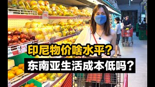 印尼物价高吗？聊聊外国人在印尼生活的成本——Grand Lucky超市采购 [upl. by Bela]