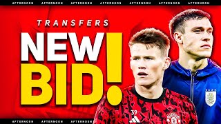 NEW Ugarte Bid McTominay UP FOR SALE Man Utd Transfer News [upl. by Ynned]