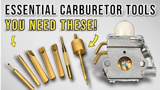 MustHave Tools For Carburetor Repairs amp Rebuilds [upl. by Lennahs634]