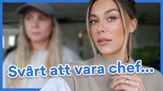 VLOGG  Hon måste steppa upp OCH ni får se vårt nya kontor [upl. by Laurena]