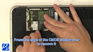 Dell Inspiron 13z 5323 CMOS Battery Replacement Video Tutorial Teardown [upl. by Eniar]