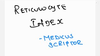 Reticulocyte Index Derivation and Significance with case scenario in Tamil [upl. by Nylcaj]