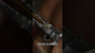 How To Paint World Eater Angrons Sword warhammer warhammer40k miniaturepainting [upl. by Nylasej87]