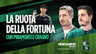 Ruota della Fortuna con Pinamonti e Cragno 🖤💚 Hosted by ILFUBBE  StarCasinòSport [upl. by Nidak]