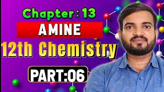 Amines  12th Chemistry  Chapter 13 Part6 Organic chemistry amines neet a2zpractical991 [upl. by Ecniv]