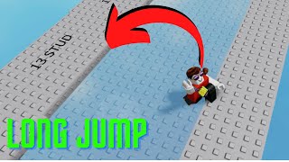 How To Long Jump NEW METHOD  Roblox [upl. by Vasiliu]