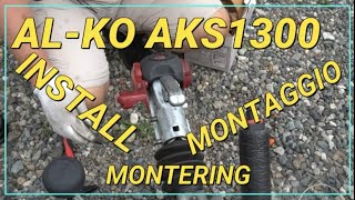 Installazione stabilizzatore caravan AL KO AKS1300 Howto DIY install caravan stabilizer ALKOAKS1300 [upl. by Ailati]