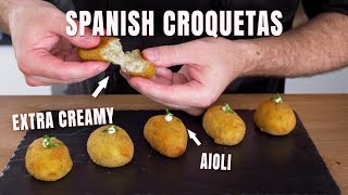 How to Make Spanish Croquetas Like a Pro Chef [upl. by Annawat]