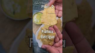 Fafda Recipe Every Gujaratis Favorite Snack YouTubeShorts Shorts Viral ViralShorts Fafda [upl. by Eetnom346]