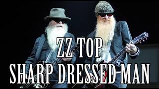 Zz Top Sharp Dressed Man BACKING TRACK  guitar [upl. by Gnol]