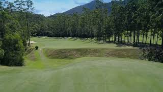 Hole 4 at Bonville Golf Resort [upl. by Orgell651]