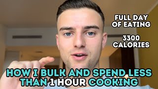 How I Prep My Meal for Bulking the Easiest Way to Hit 4000 Calories in an Hour [upl. by Aehsal]