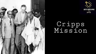 Cripps Mission  Modern History  Lets Learn UPSC  Muthu [upl. by Simson]