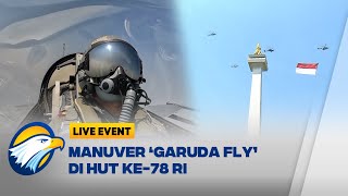 Manuver Garuda Fly di HUT ke78 RI [upl. by Jacquelynn157]