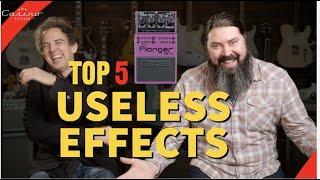 Top 5 Useless Effects For Guitar [upl. by Drisko160]