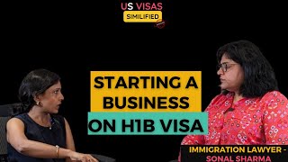 How To Start A business on H1B Visa  Start a Business in USA without Green Card [upl. by Amar759]