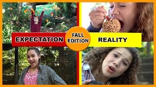 Fall Edition  Expectation vs Reality Haschak Sisters [upl. by Akinuahs]