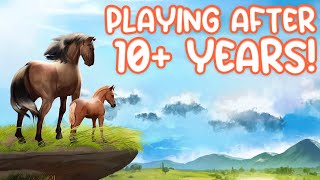 The Most NOSTALGIC Horse Game  Playing Howrse [upl. by Esther935]