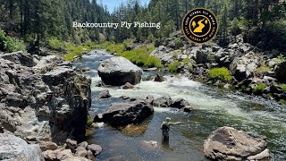 Backcountry Fly Fishing  Middle Fork Feather River  Plumas Co [upl. by Melissa]